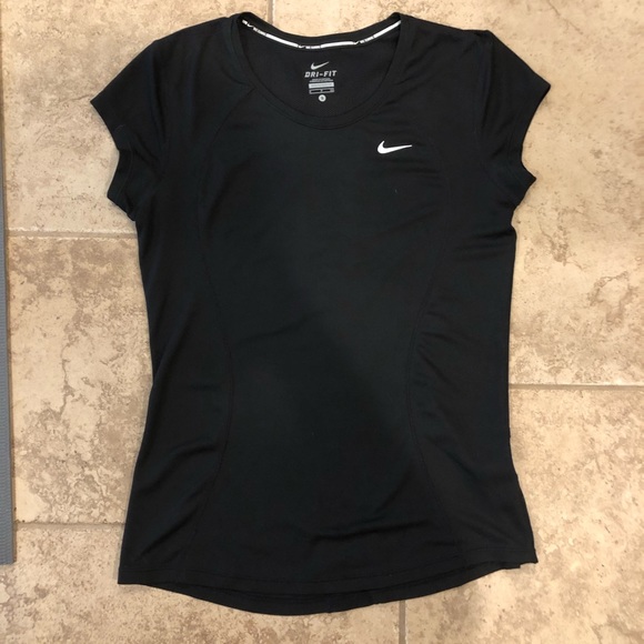black nike dri-fit shirt - Picture 1 of 3